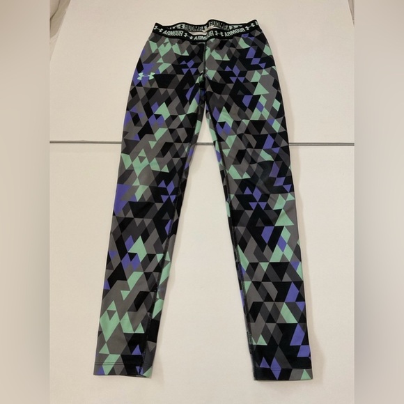 Under Armour Pants - Under Armour Harlequin Pattern Leggings